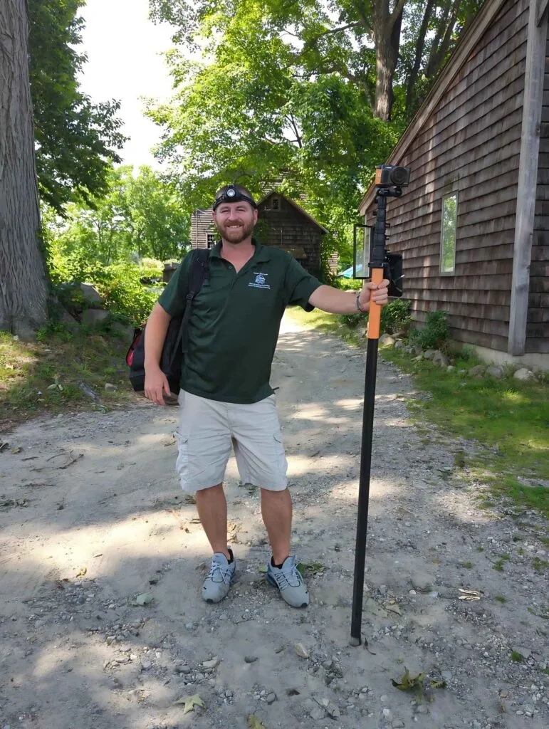 Licensed Longs GCS home inspector inspecting a house in Westchester County, NY