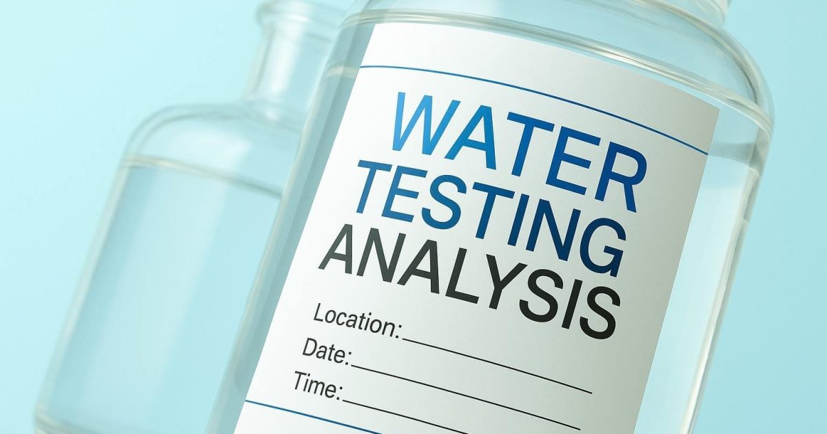Water quality testing and analysis services from Longs GCS